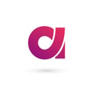 Letter A logo icon design template elements