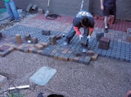 Hardscape Display at Ewing Irrigation