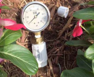 PRIMG Prod Pressure Guage In use