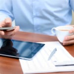 PRIMG Tech Hands with Smartphone