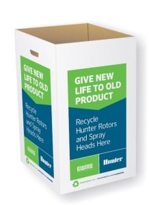 Hunter Sprinker Recycling Bin